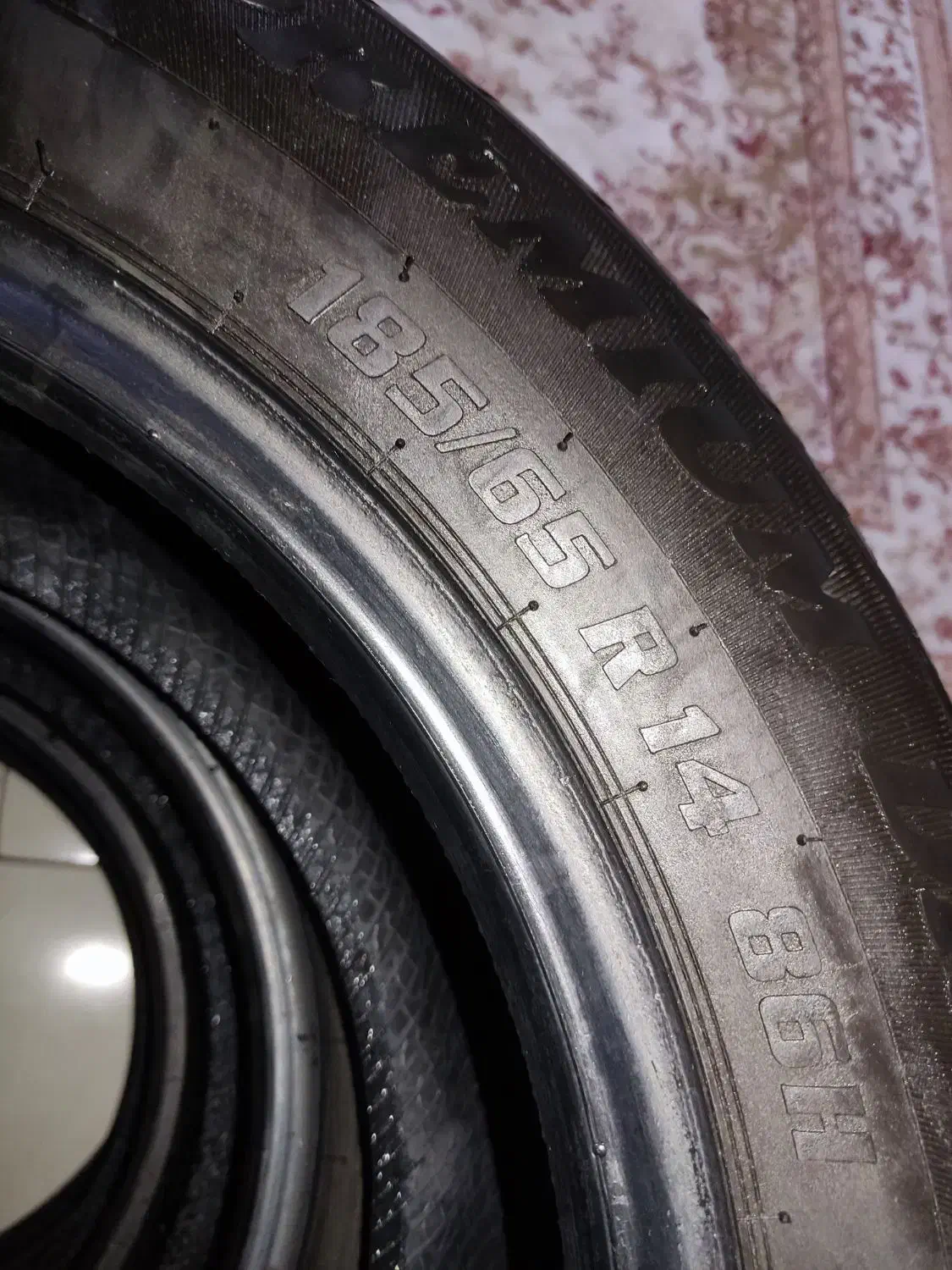 4 عدد لاستیک 185.65.14 پژویی|قطعات یدکی و لوازم جانبی|اندیشه, اندیشه فاز ۱|دیوار