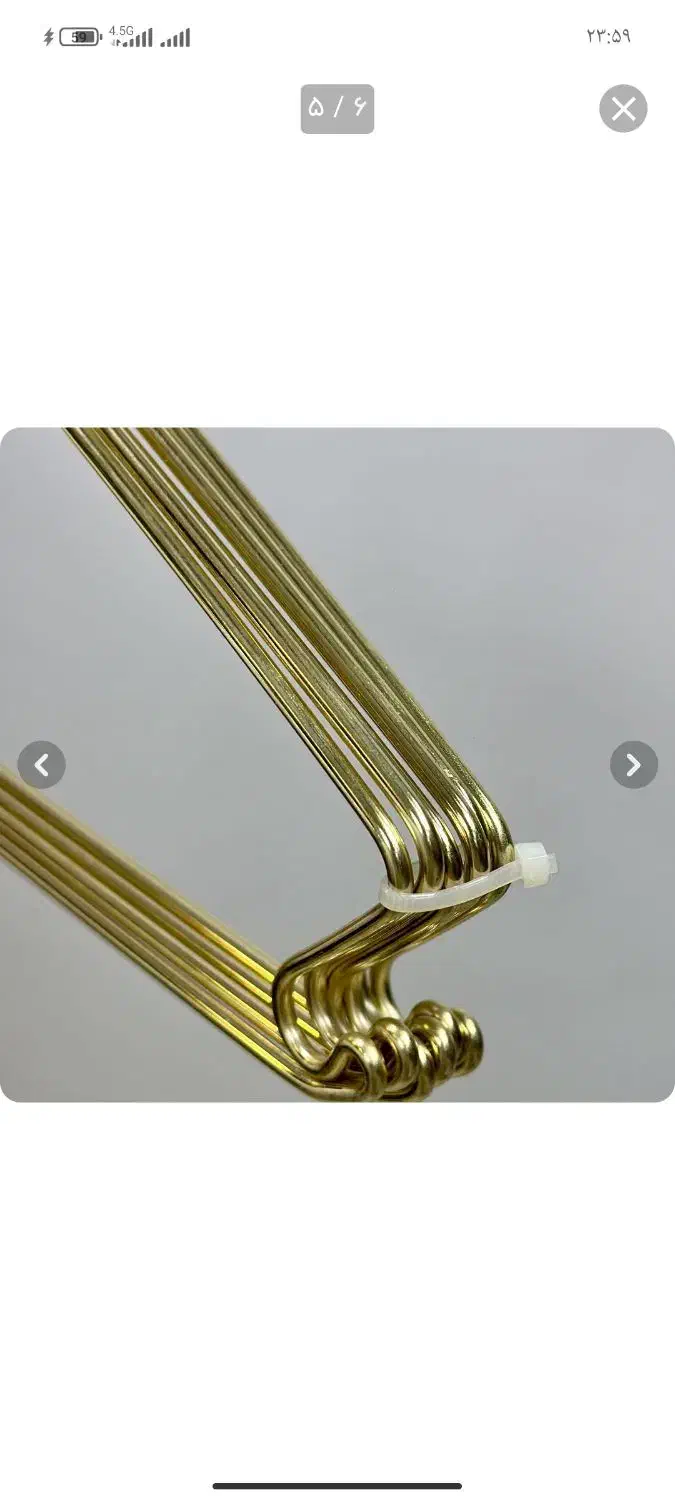 چوب رختی طلایی جنس خوب|بندرخت و رخت‌آویز|مسجد سلیمان, |دیوار