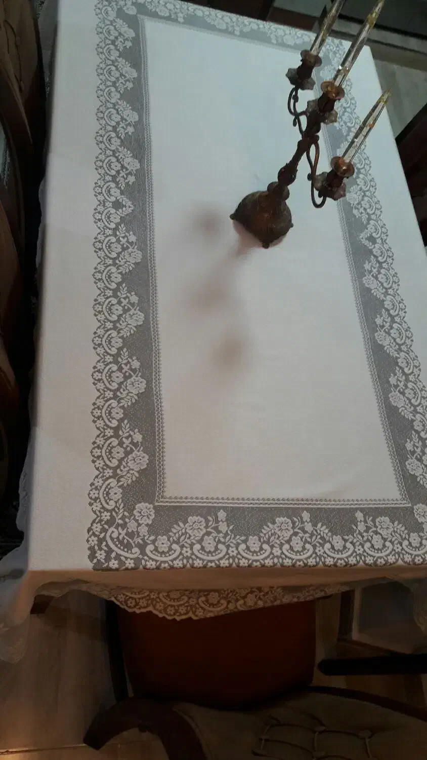 رومیزی ۶نفره نو|پرده، رانر، رومیزی|رشت, پل تالشان|دیوار