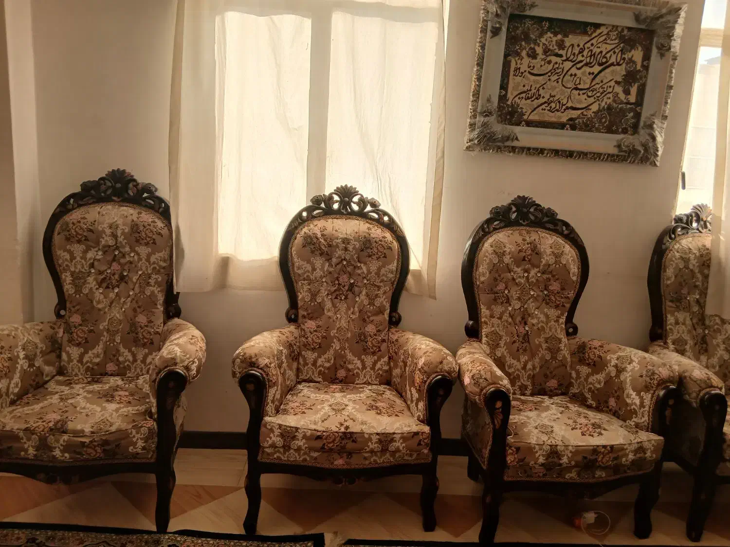 مبل ۹ نفره ۸ تومن|مبلمان خانگی و میز عسلی|دلیجان, |دیوار