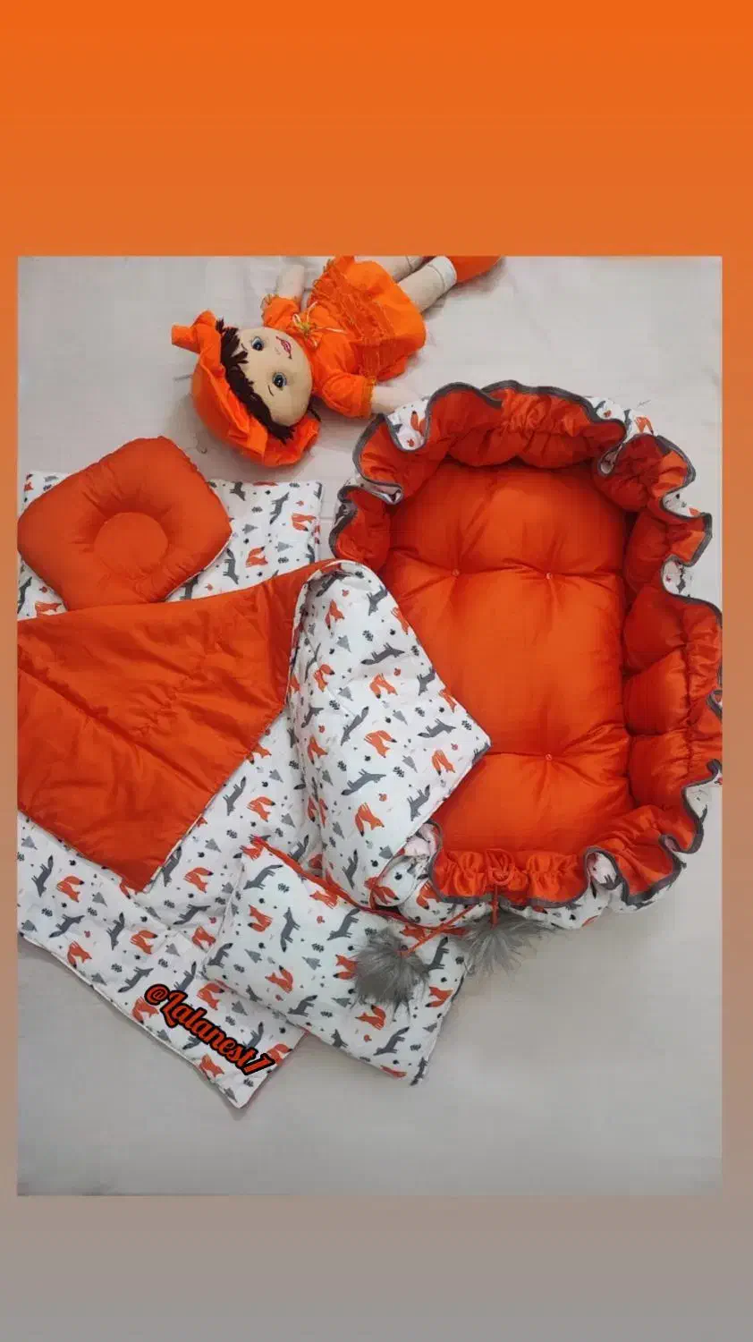 سرویس خواب نوزادی پنج تکه طرح روباه|اسباب و اثاث بچه|سراب, |دیوار