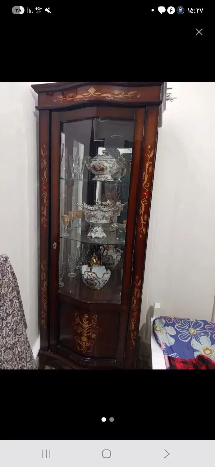 گنجه چوب|بوفه، ویترین، کنسول|نیشابور, بنیاد شهید|دیوار