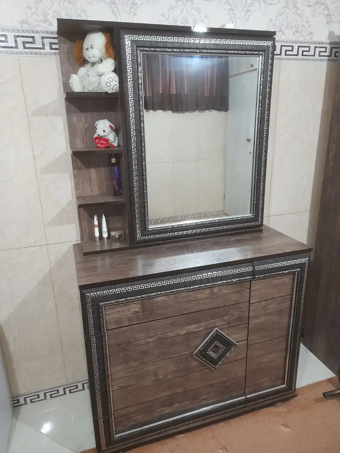 دراور و آینه|جاکفشی، کمد، دراور|تهران, قصر فیروزه ۱|دیوار