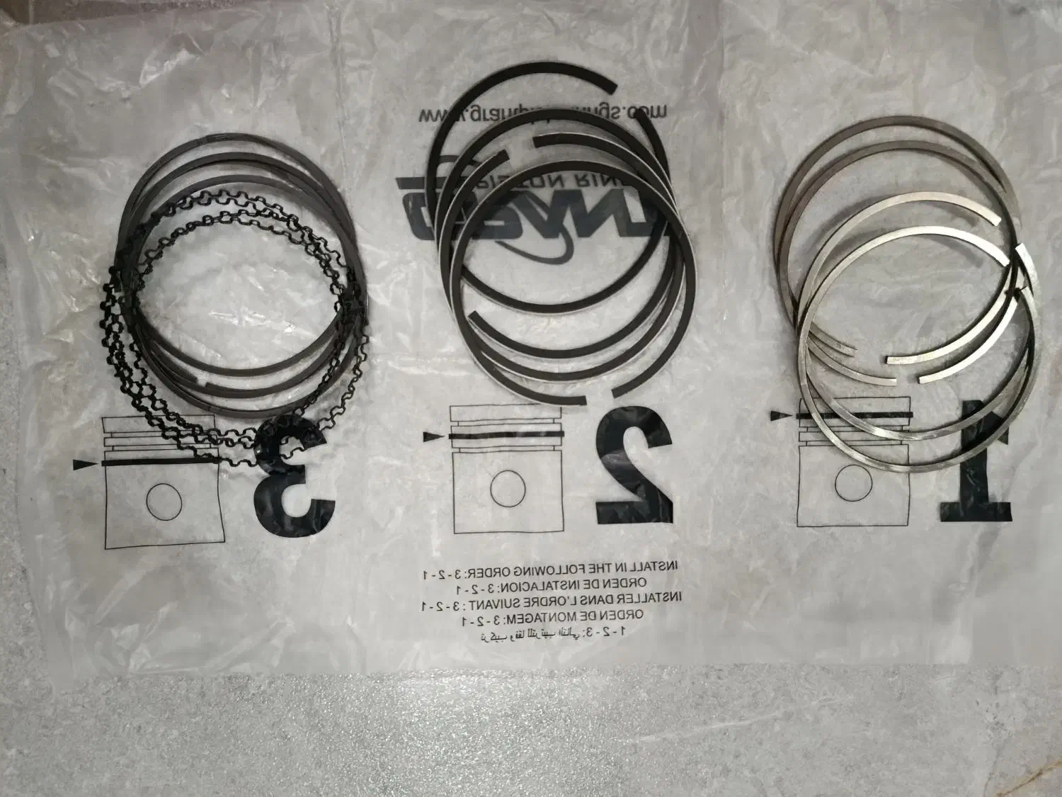 رینگ پیستون اصل شرکتی|قطعات یدکی و لوازم جانبی|تالش, هشتپر|دیوار