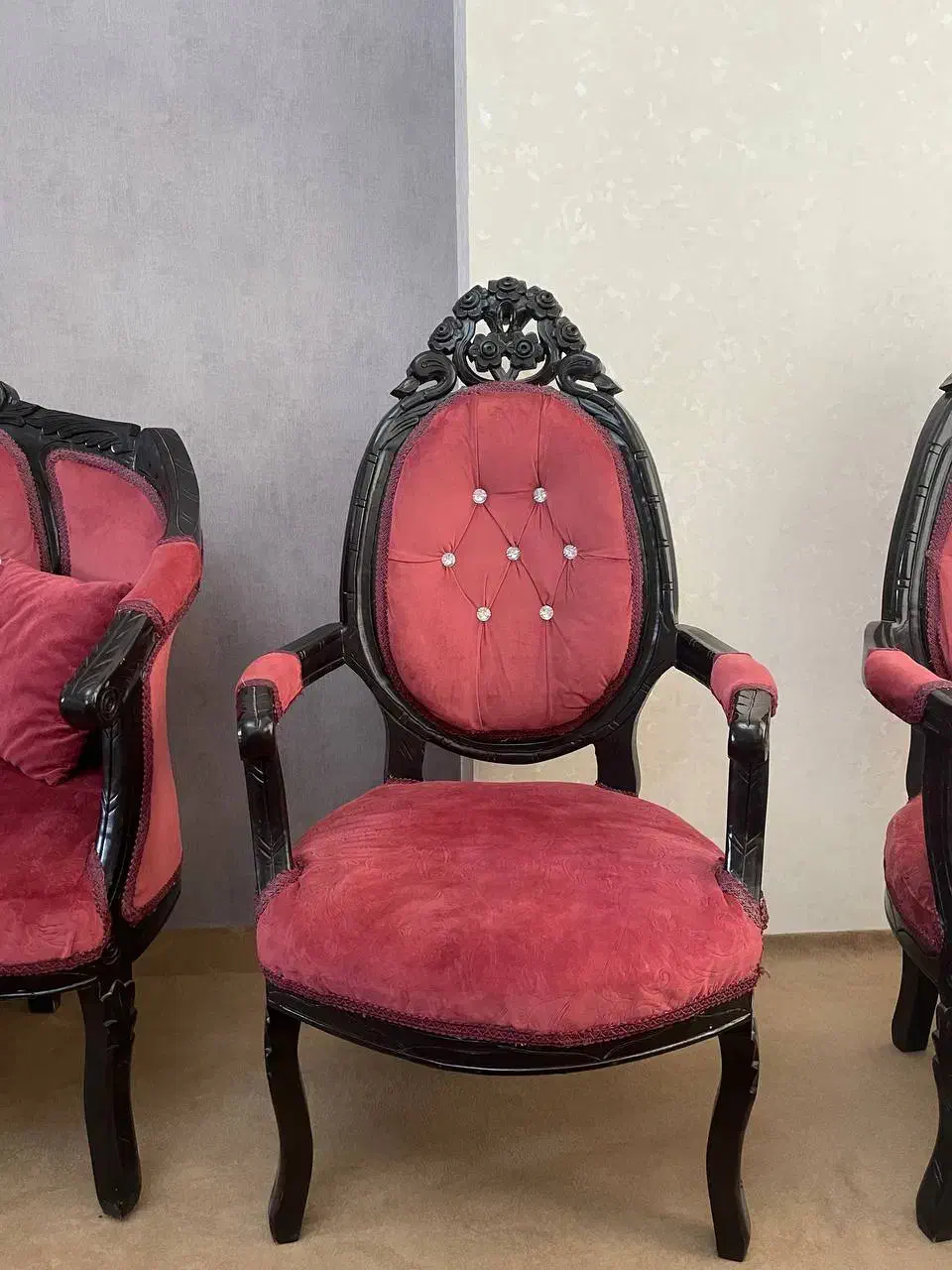 مبل لهستانی با چوب گردو|مبلمان خانگی و میز عسلی|زنجان, |دیوار