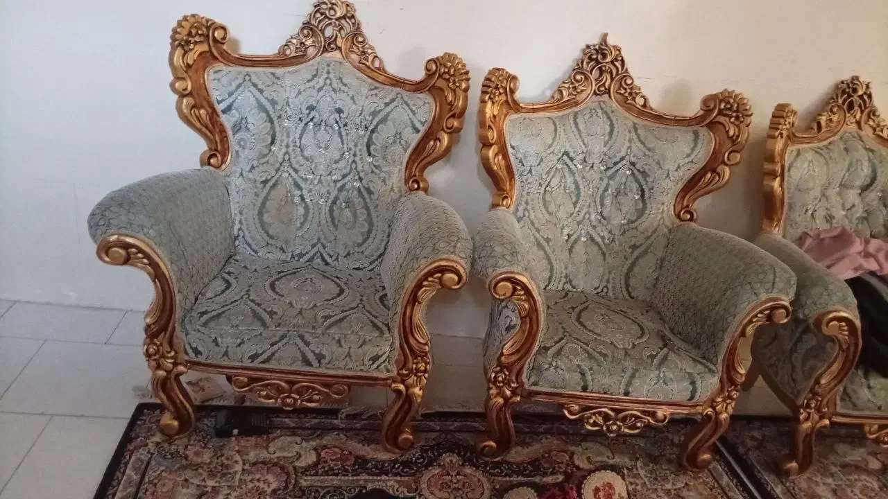 مبل 9 نفره با میز|مبلمان خانگی و میز عسلی|ورامین, ورامین|دیوار