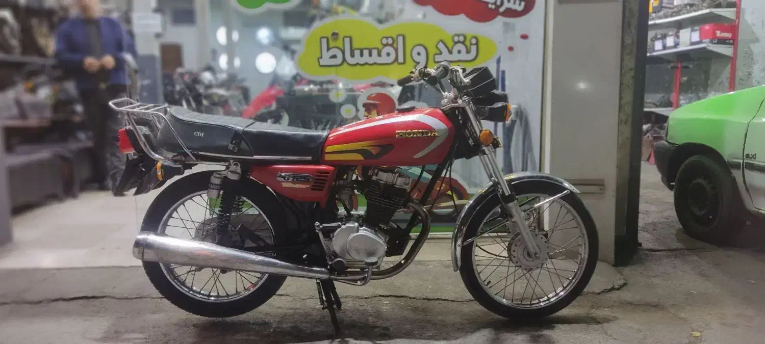 هندا ۱۲۵ مدل ۹۵ فنی سالم به نام|موتورسیکلت|مشهد, شفا|دیوار