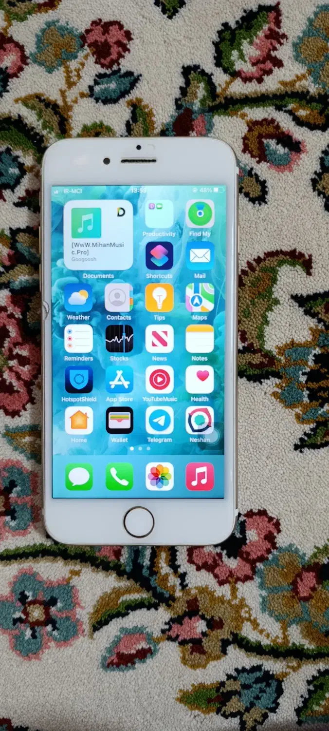 گوشی آیفون 7 همراه با کارتن|موبایل|شاهین‌شهر, طالقانی|دیوار