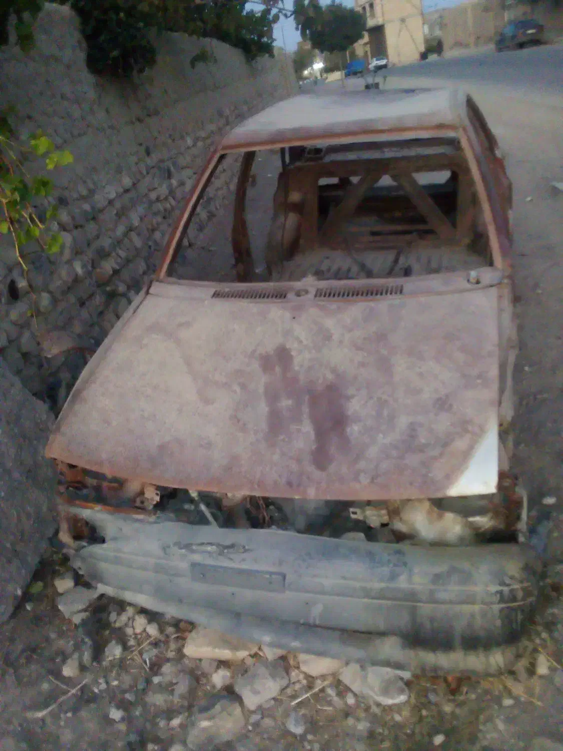 پراید آتش گرفته مدل ۹۱|خودرو سواری و وانت|اسفراین, |دیوار