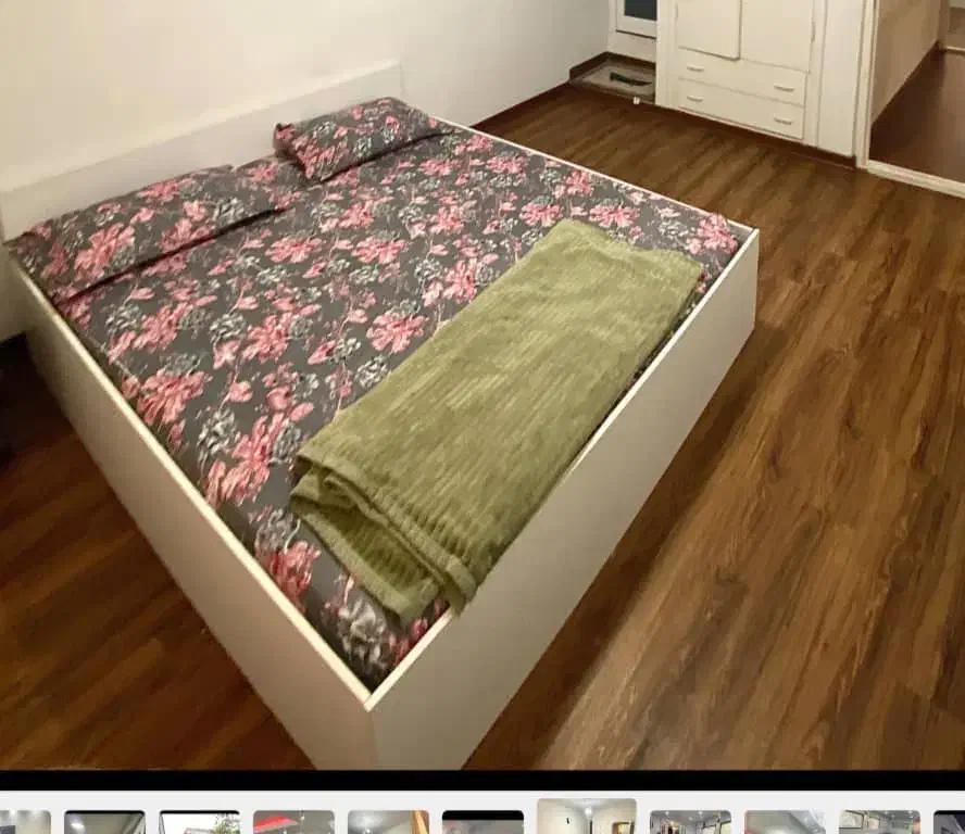 تخت دو نفره ام دی اف با تشک|تخت و سرویس خواب|بندر انزلی, معلم|دیوار