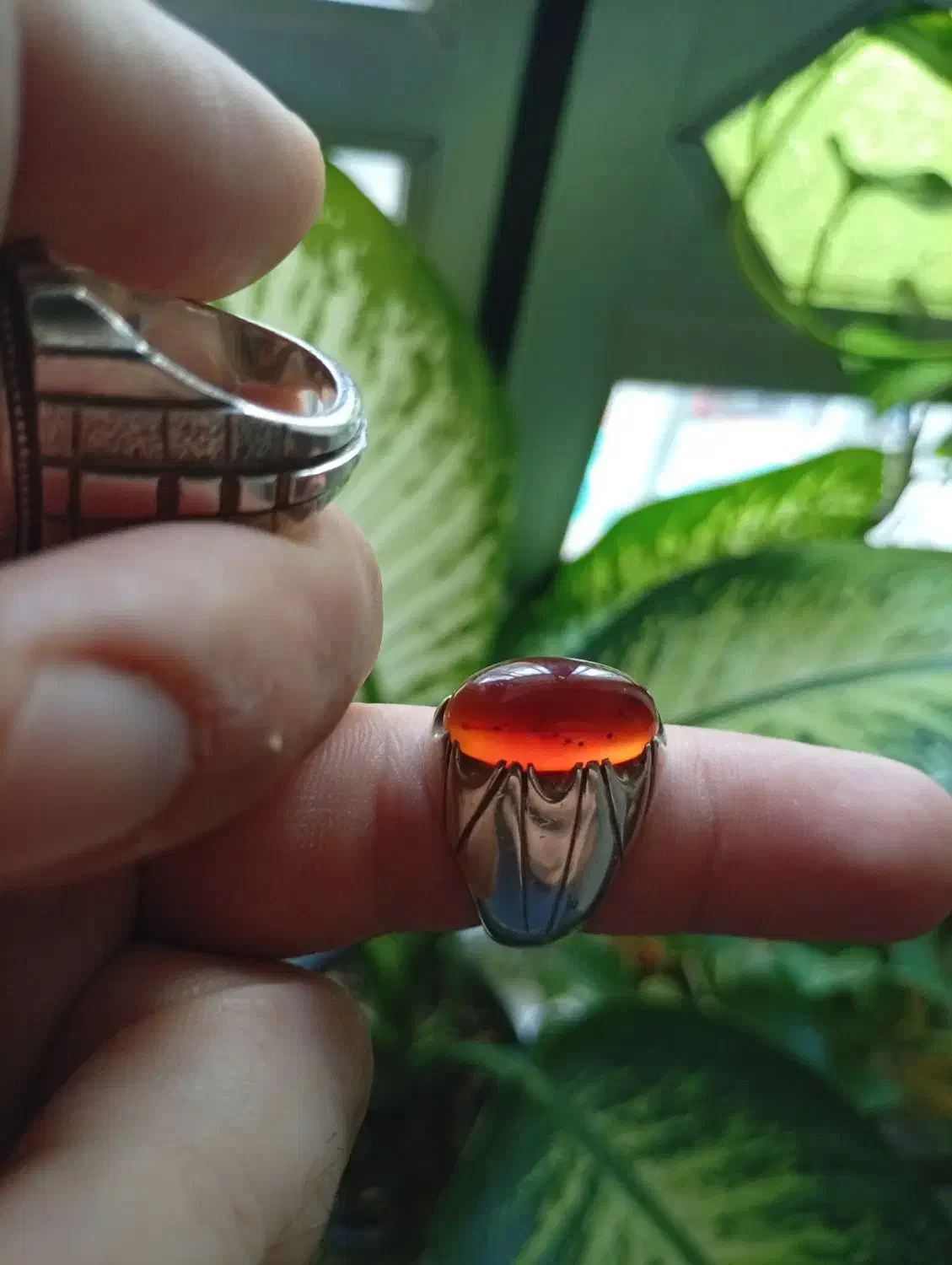 انگشتر یمنی کهنه هرسین|جواهرات|هرسین, |دیوار