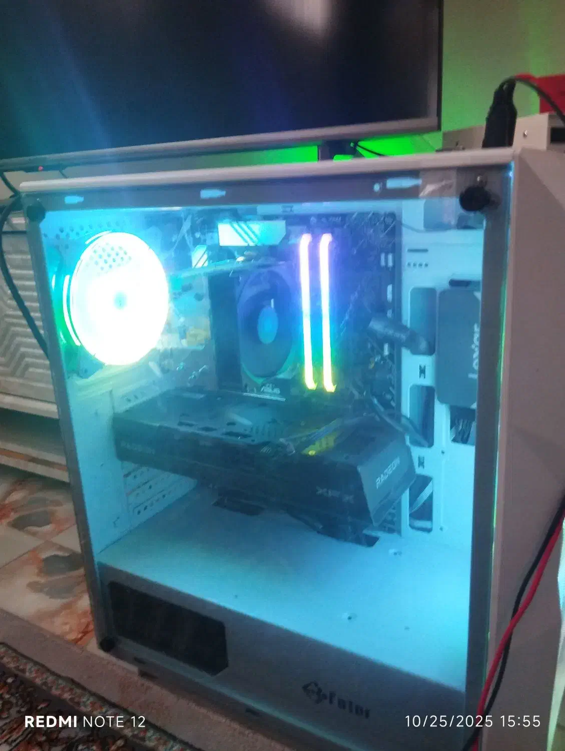 کیس گیمینگ i5 12400f|رایانه رومیزی|ماکو, |دیوار