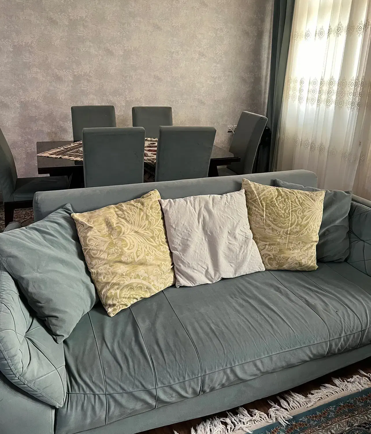 مبل راحتی و میز ناهارخوری|مبلمان خانگی و میز عسلی|ماسال, |دیوار