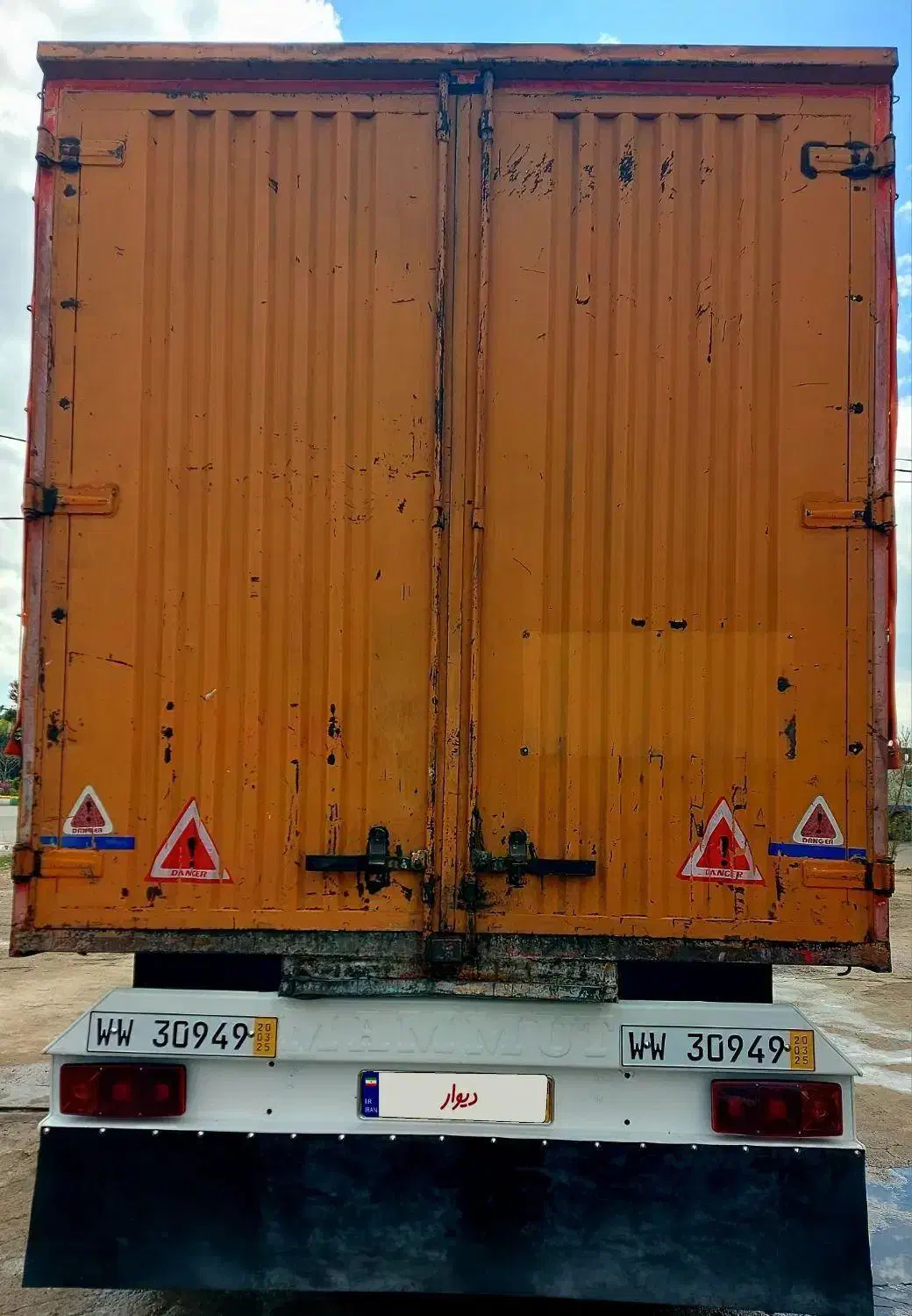 خاور مدل ۷۸ شاسی مشکی|خودرو سنگین|نظرآباد, شهرک بزرگمهر|دیوار