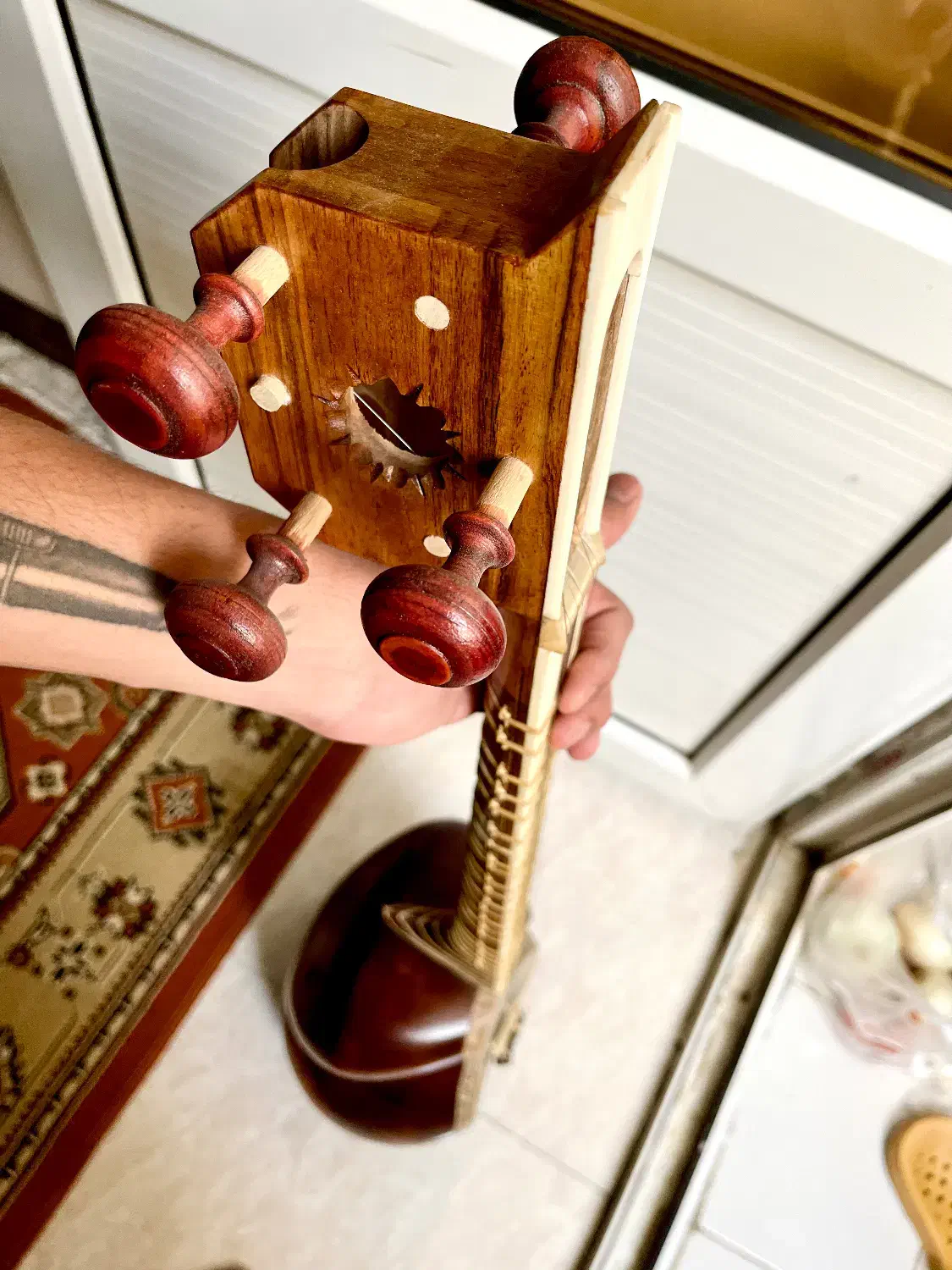 تار درگاهی|سازهای سنتی|پاکدشت, پاکدشت (مامازند)|دیوار