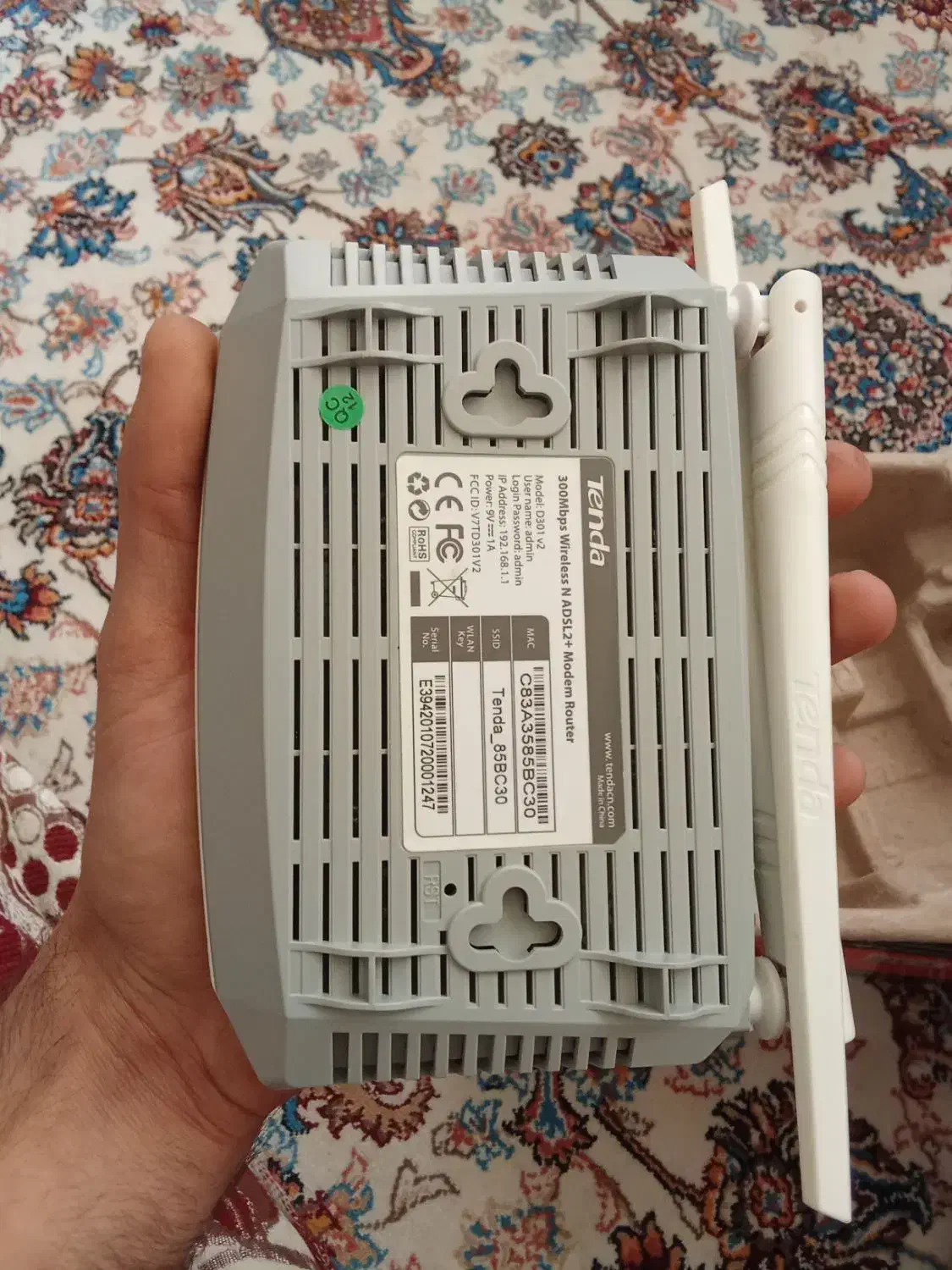 مودم Tenda نو|مودم و تجهیزات شبکه|بیرجند, |دیوار