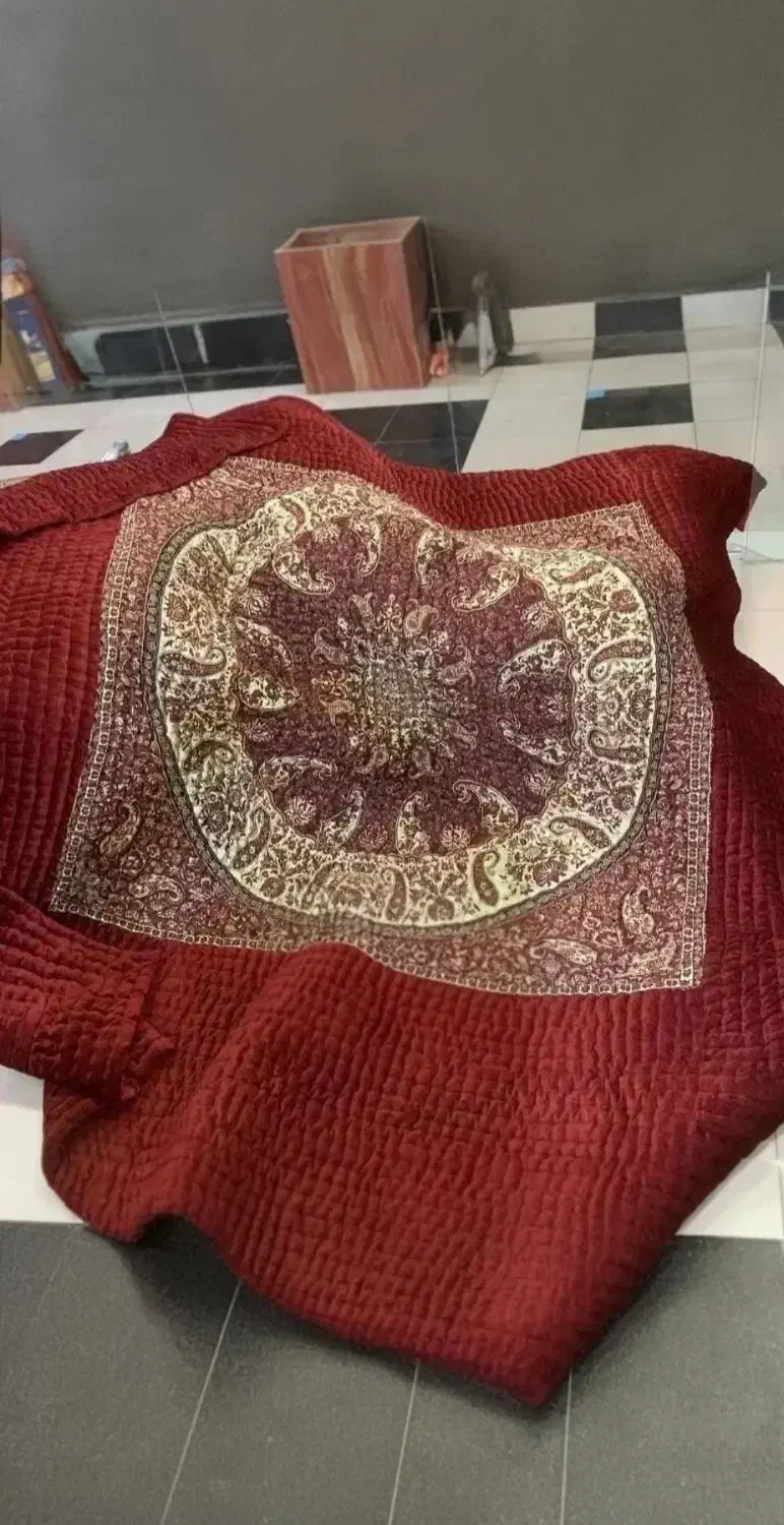 لحاف کرسی بیوک سنتی سفارشی ابعاد 4 در 4 متر فول|رختخواب، بالش، پتو|تهران, شهرک ولیعصر جنوبی|دیوار