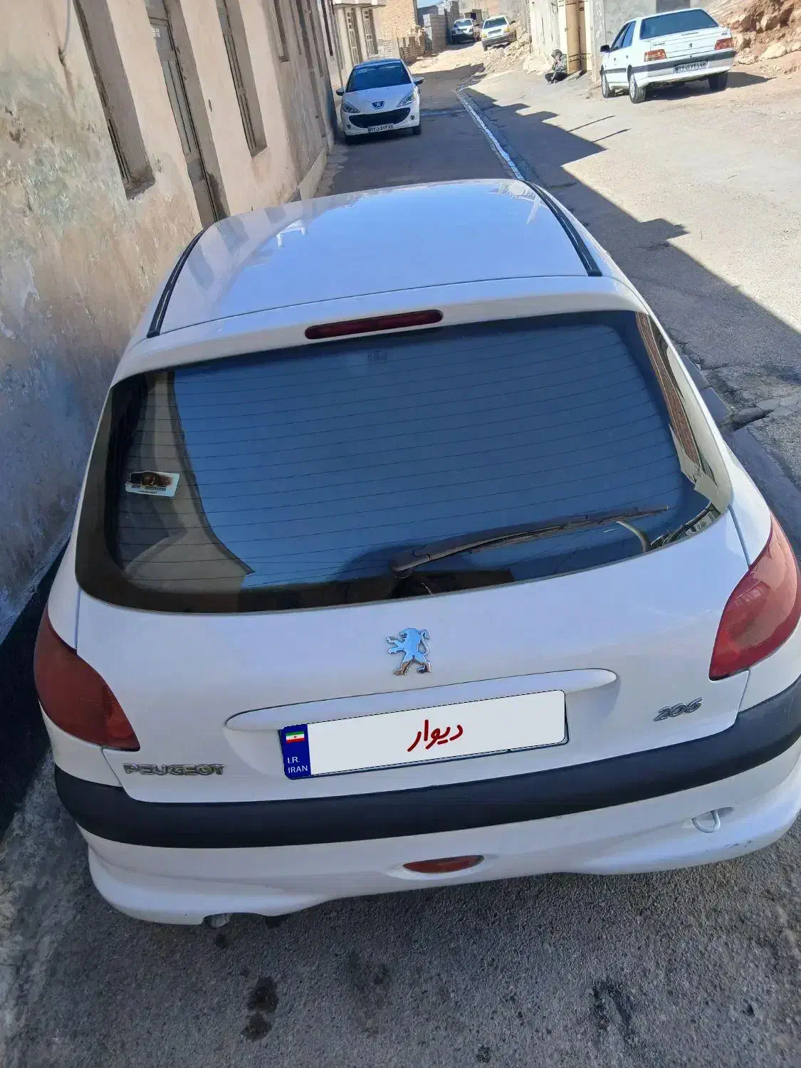 ۲۰۶مدل ۹۳تیپ ۵|خودرو سواری و وانت|شیراز, شهرک قمشه|دیوار