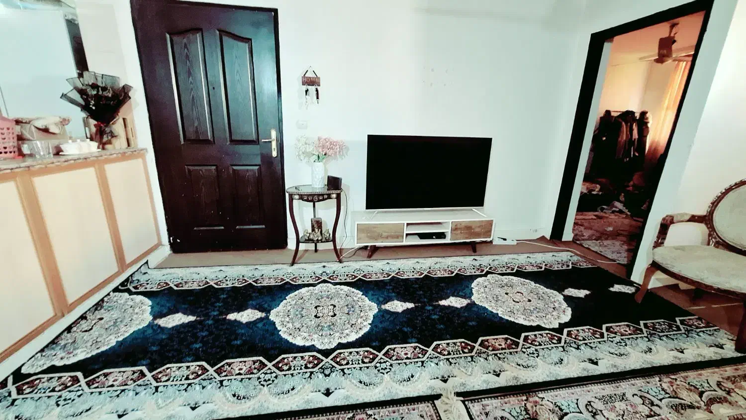 قالی راهرویی|فرش|اهواز, سپیدار|دیوار