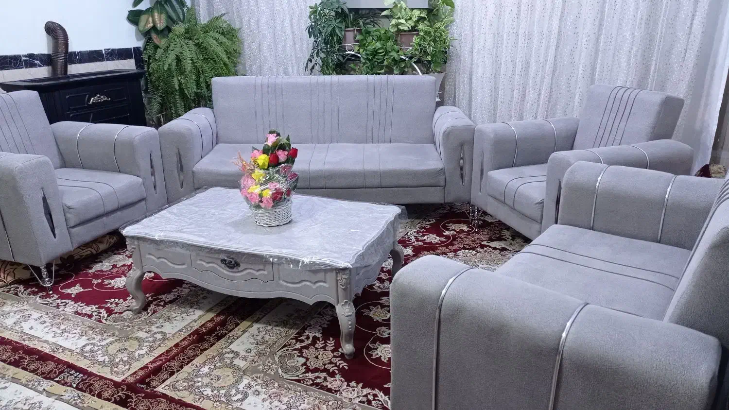 مبل راحتی ۷نفره|مبلمان خانگی و میز عسلی|سنندج, |دیوار