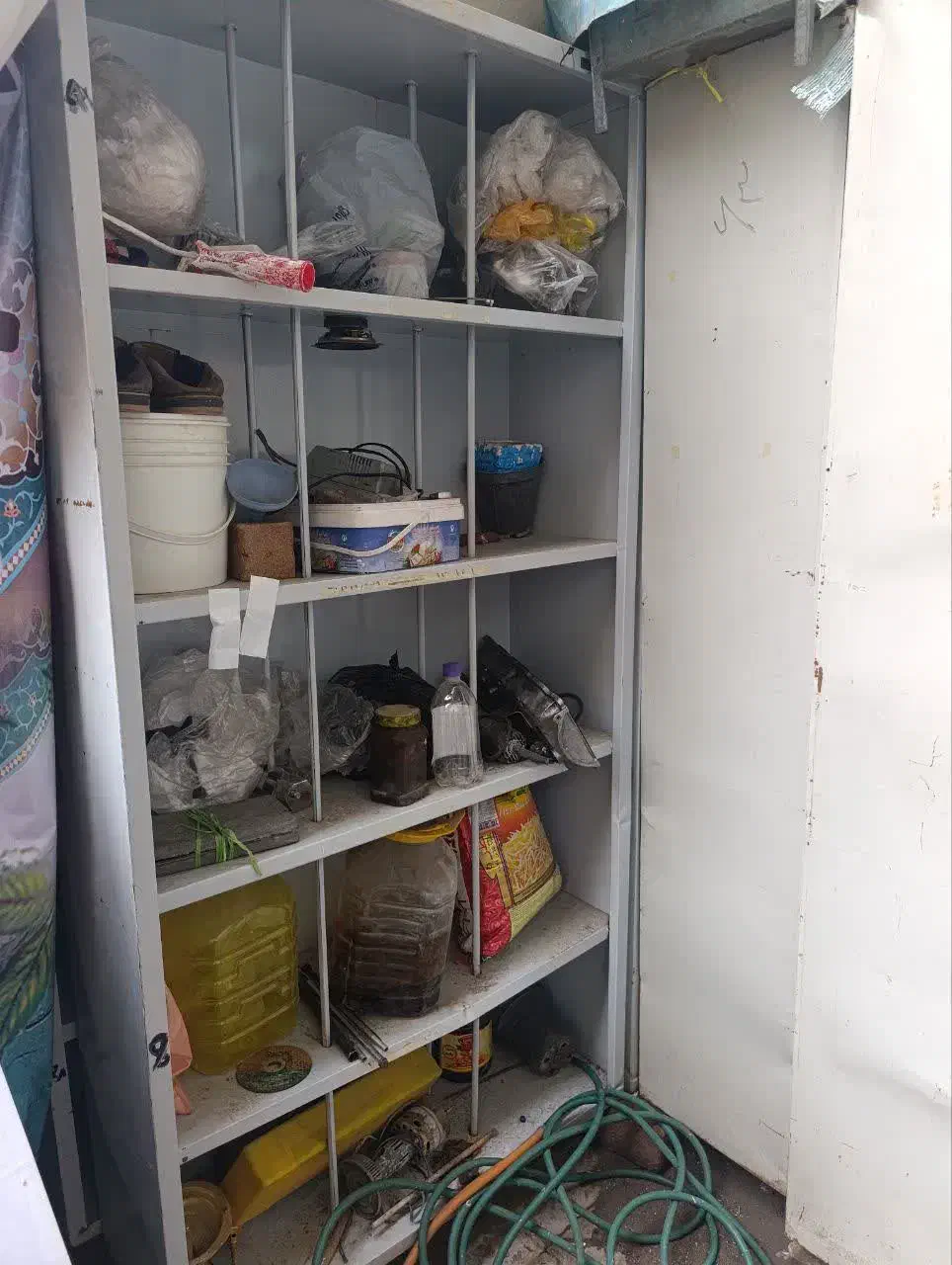 کمد آهنی|کتابخانه، شلف، قفسه‌های دیواری|خرم‌آباد, |دیوار