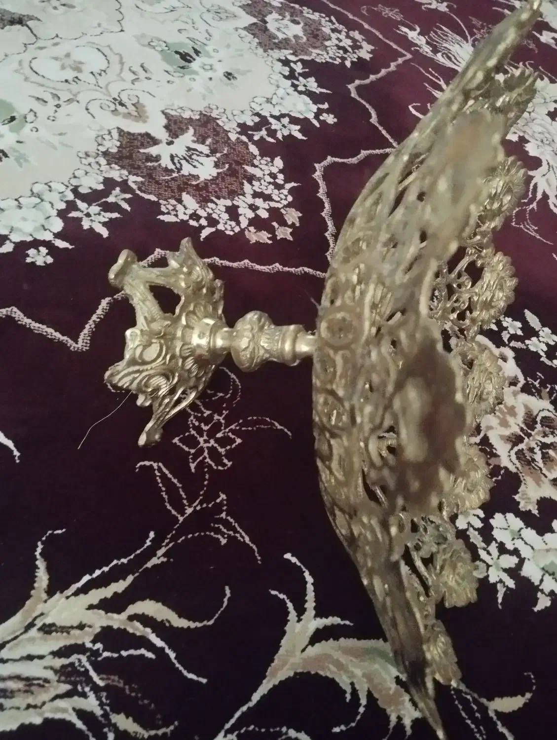 جا میوهای برنجی نو بدون هیچ خط وخشی|ظروف سرو و پذیرایی|قم, علی آباد سعدگان|دیوار