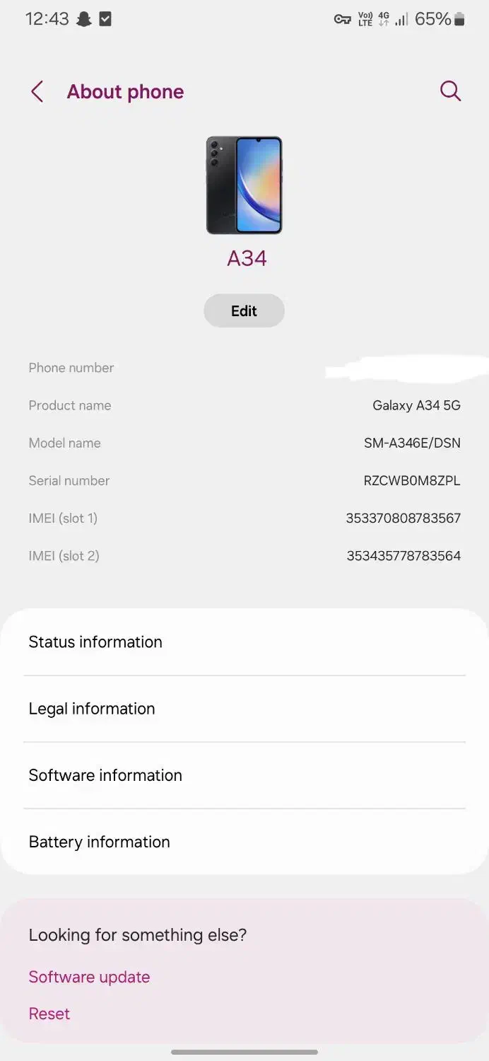 گوشی سامسونگ A34 5g حافظه 256 سالم و نو|موبایل|کاشمر, |دیوار