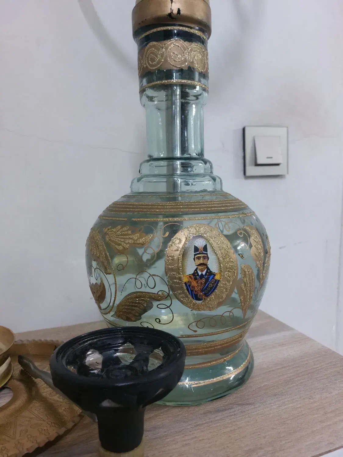 قلیان برنجی|کلکسیون و سرگرمی|کرج, مصباح|دیوار