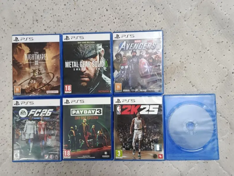 دیسک سرگرمی ps5 و ps4|کنسول، بازی ویدئویی و آنلاین|کرج, کوی کارمندان شمالی|دیوار