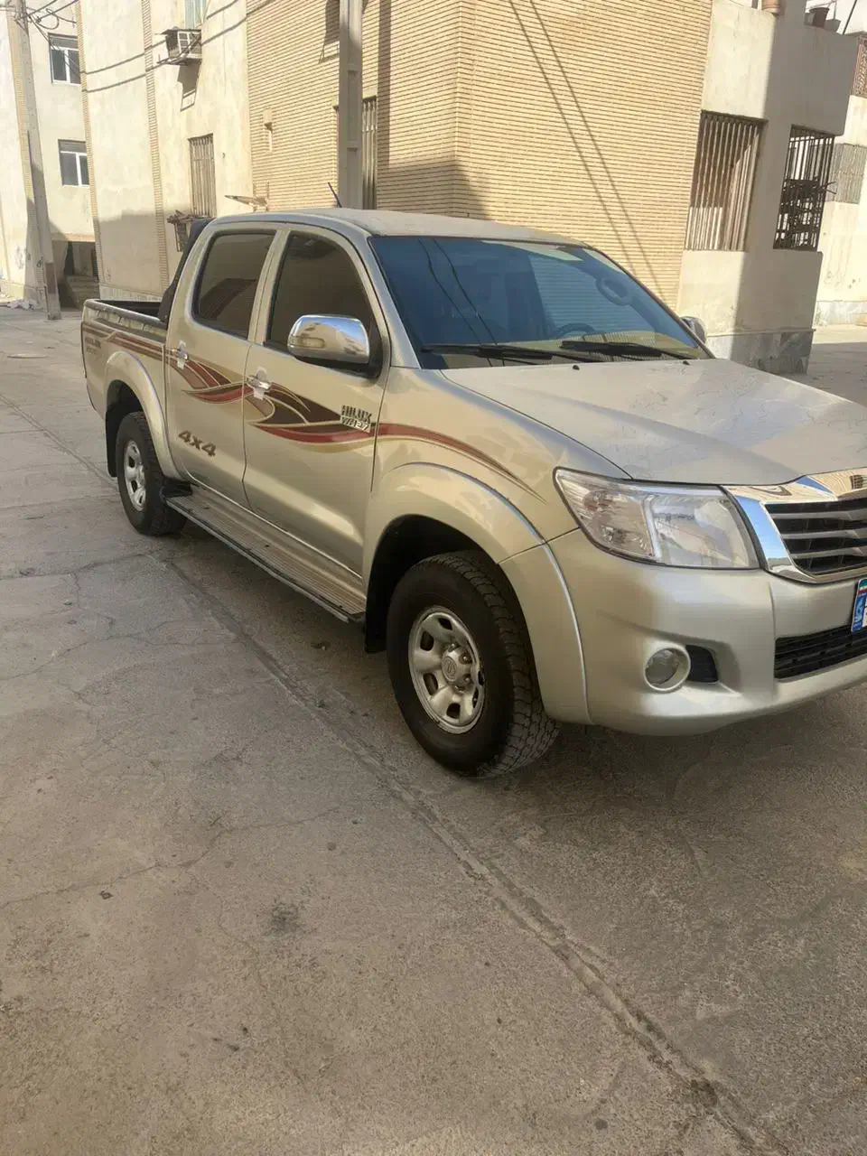 تویوتا هایلوکس تایلندی مدل ۲۰۱۲ پلاک منطقه|خودرو سواری و وانت|چابهار, |دیوار