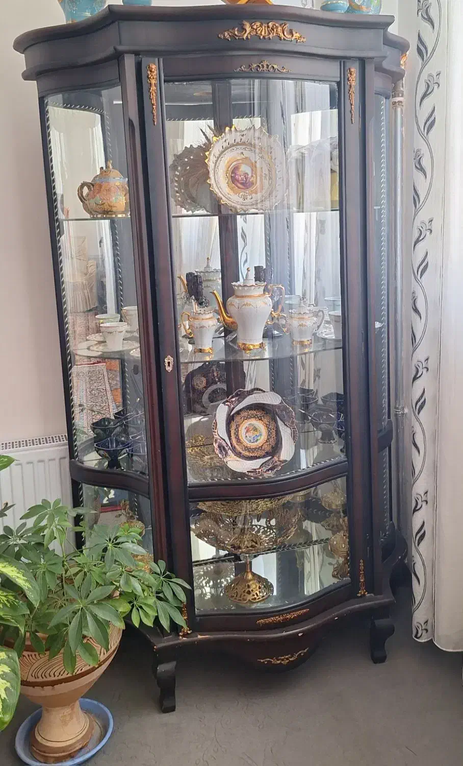 بوفه چوبی|بوفه، ویترین، کنسول|خوی, |دیوار