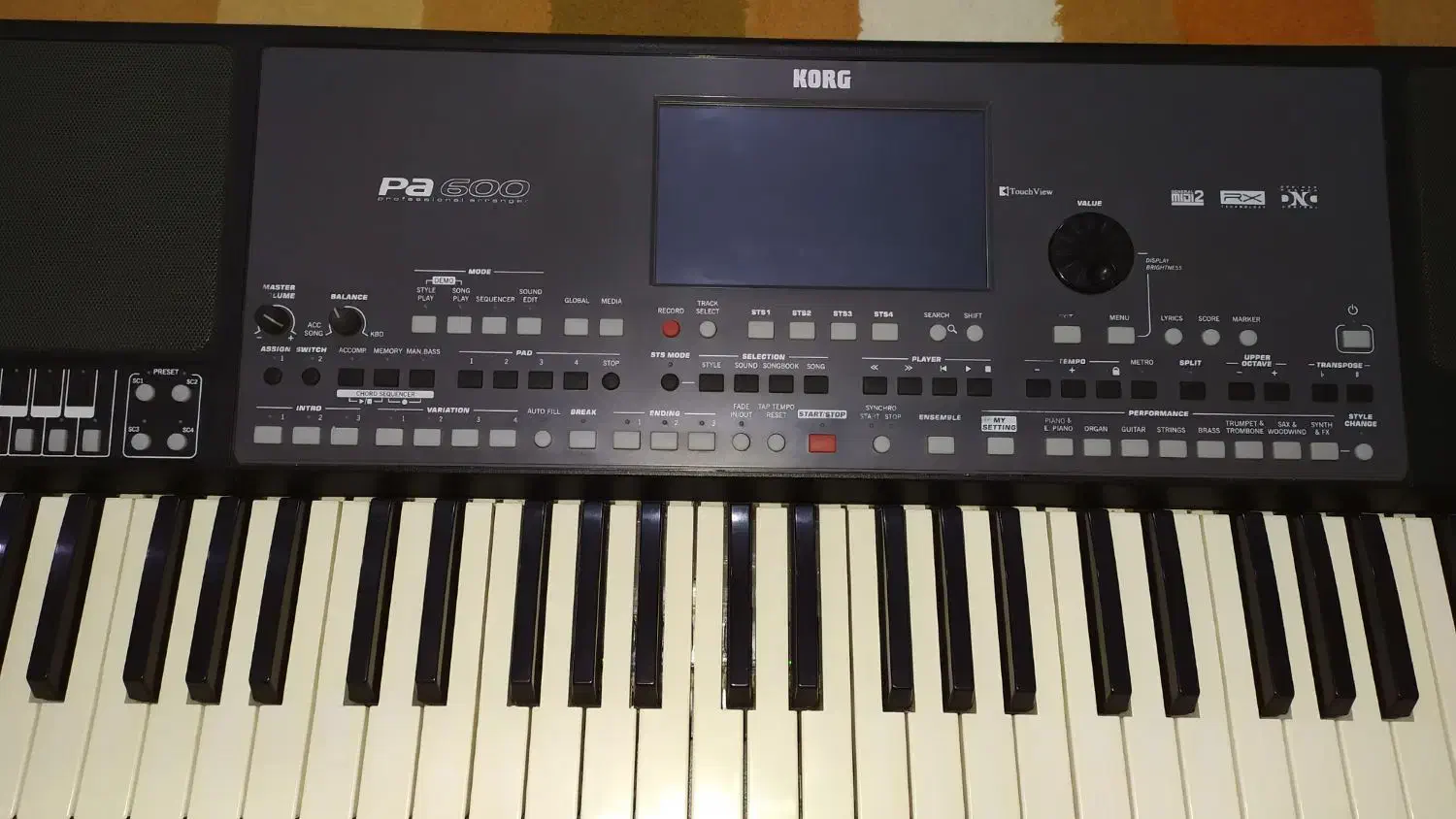 ارگ Korg pa600 QT اورینتال|پیانو، کیبورد، آکاردئون|آستانه اشرفیه, |دیوار