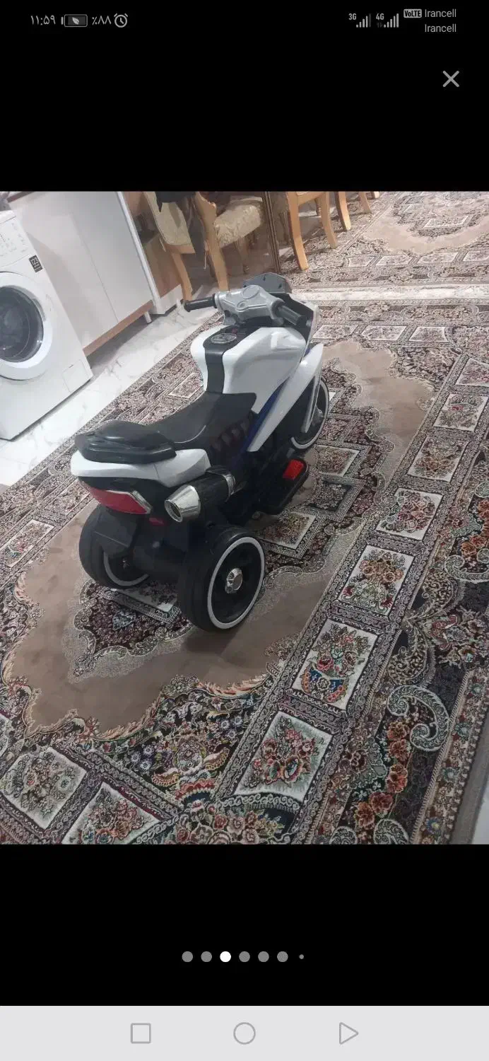 موتورشارژی موتور شارژی چراغ دار|اسباببازی بچه|خمینیشهر, |دیوار