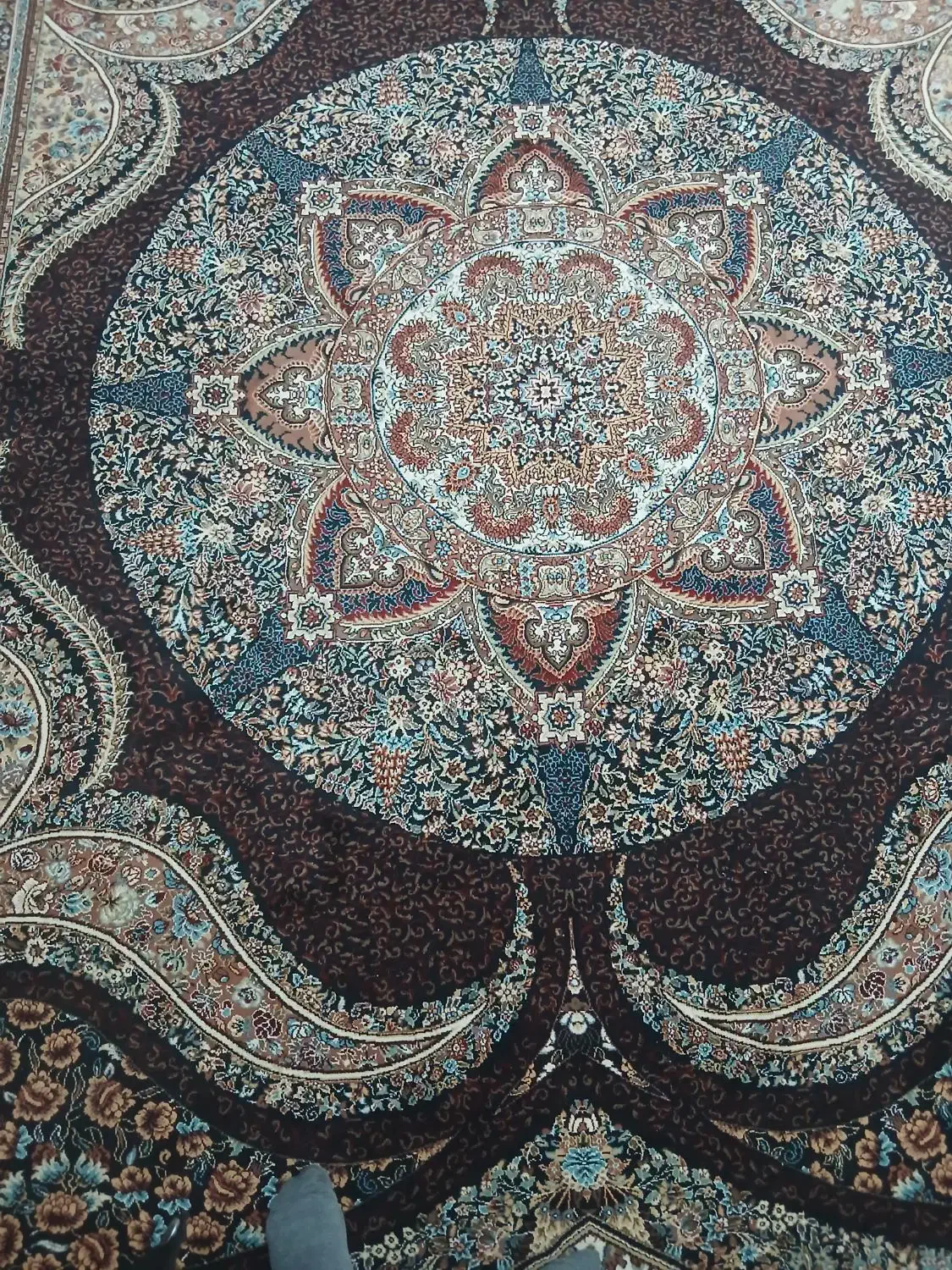 فرش،|فرش|قائن, |دیوار