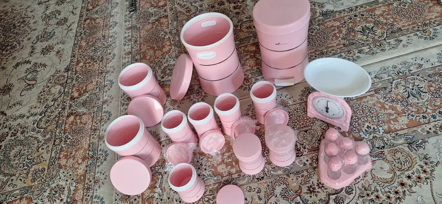 سرویس سطل اشپزخانه نو|ظروف نگهدارنده، پلاستیکی، یک‌بارمصرف|شیراز, مسلم|دیوار