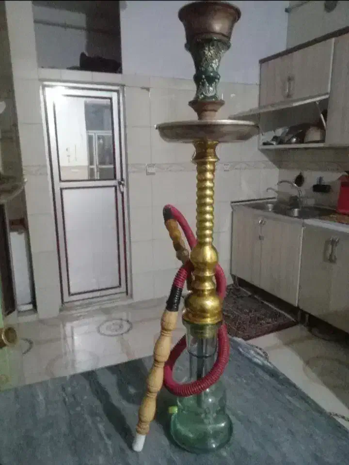 قلیون برنجی  قدیمی|کلکسیون و سرگرمی|زنجان, |دیوار