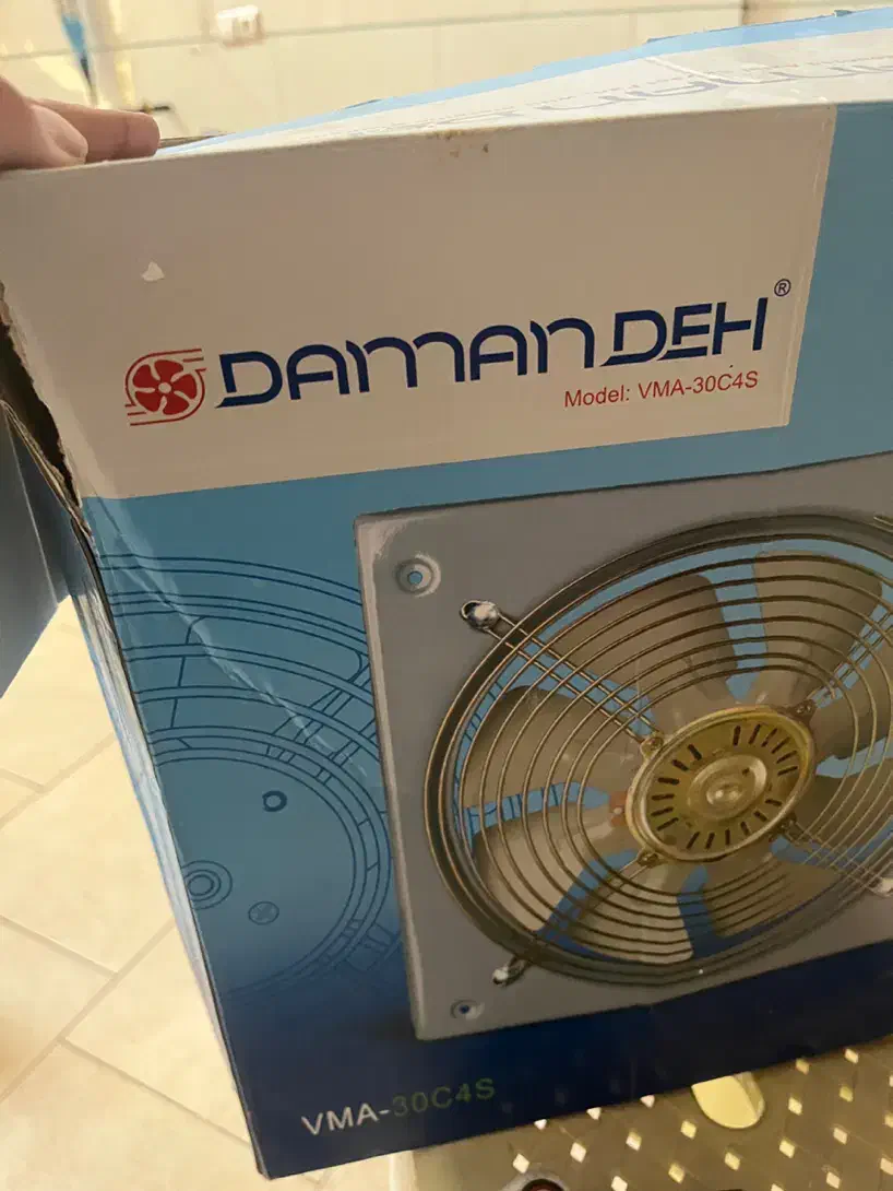 هواکش دمنده 40*40|پنکه و تصفیه‌کنندهٔ هوا|قزوین, |دیوار