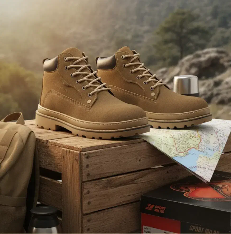 فروش نیم بوت کوهستان چرم اشبالت|کیف، کفش، کمربند|گلستان (تهران), |دیوار