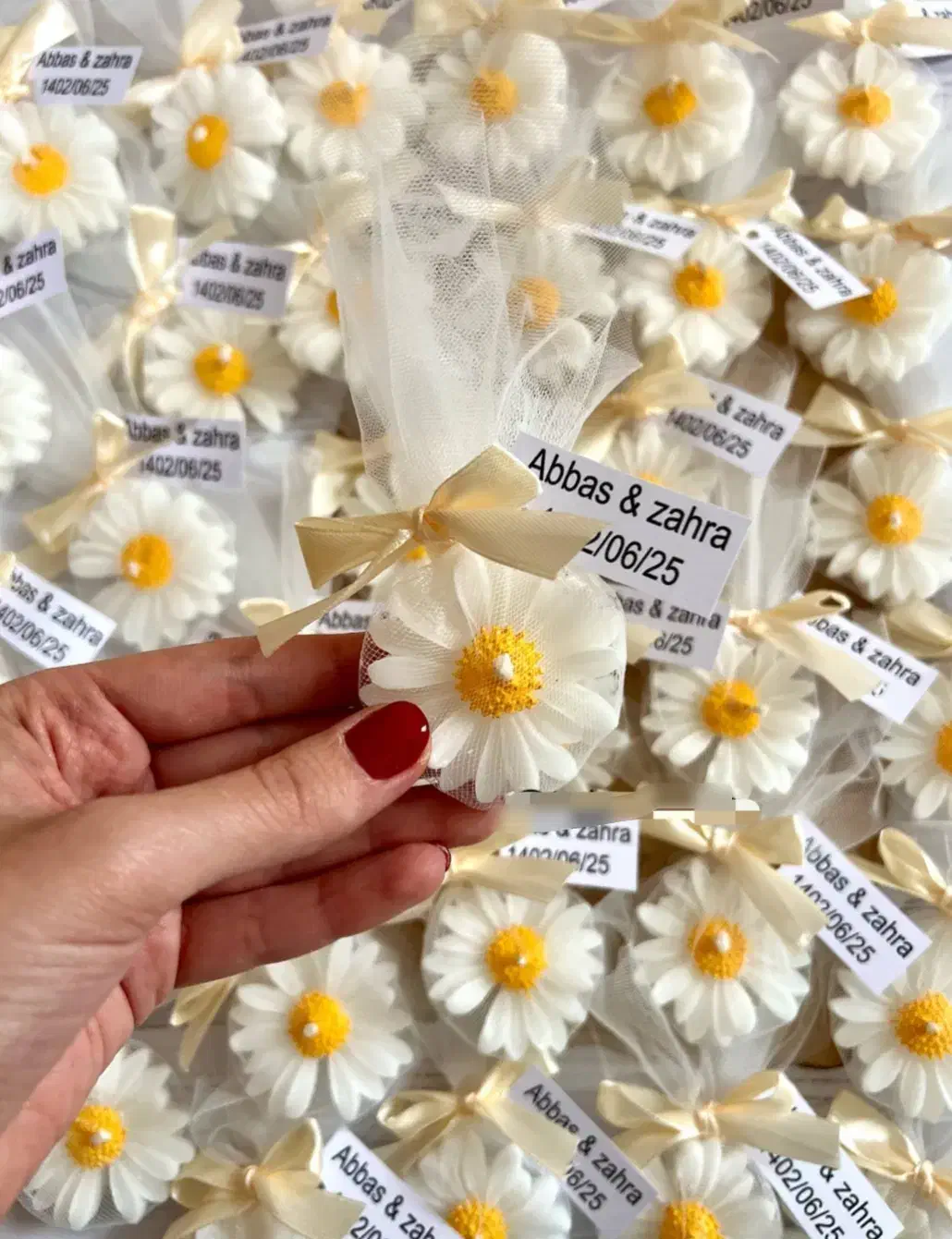 شمع گل بابونه|صنایع دستی و سایر لوازم تزئینی|میبد, |دیوار