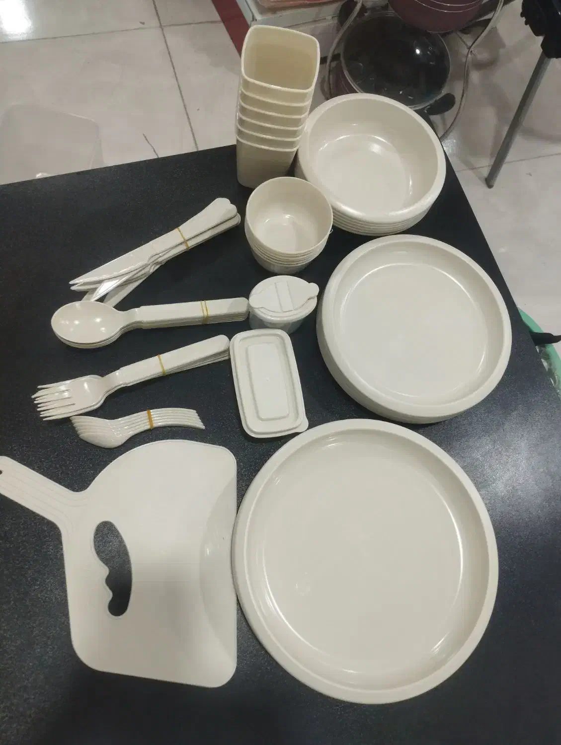 وسایل آشپزخانه|ظروف نگهدارنده، پلاستیکی، یک‌بارمصرف|کهنوج, |دیوار