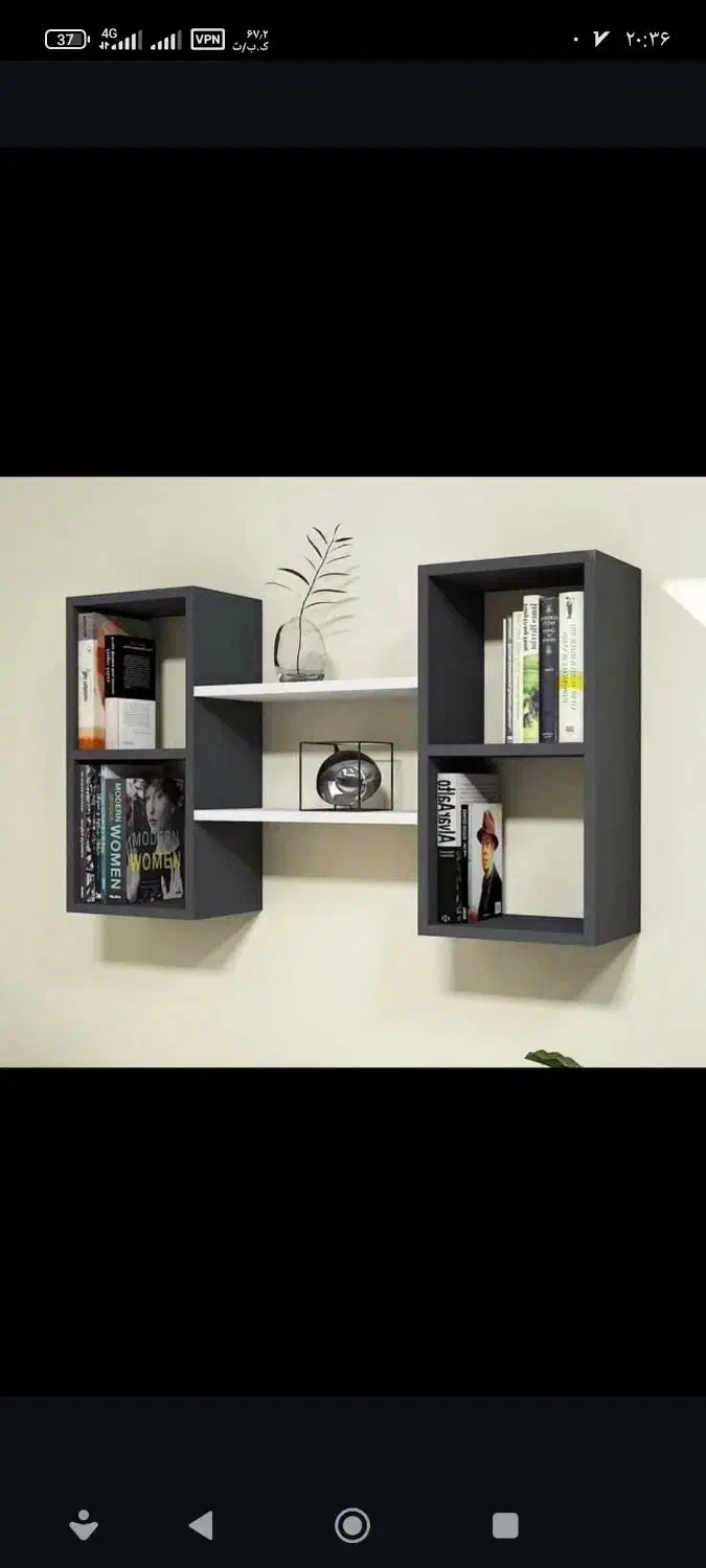 کتابخانه و دکوری|کتابخانه، شلف، قفسههای دیواری|اردبیل, |دیوار