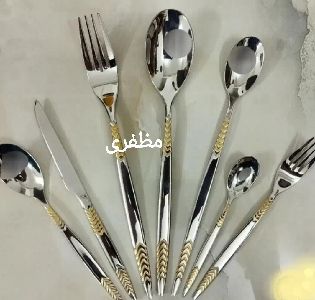 سرویس قاشق و چنگال ۲۴ نفره ۶میل|ظروف سرو و پذیرایی|تهران, شوش|دیوار