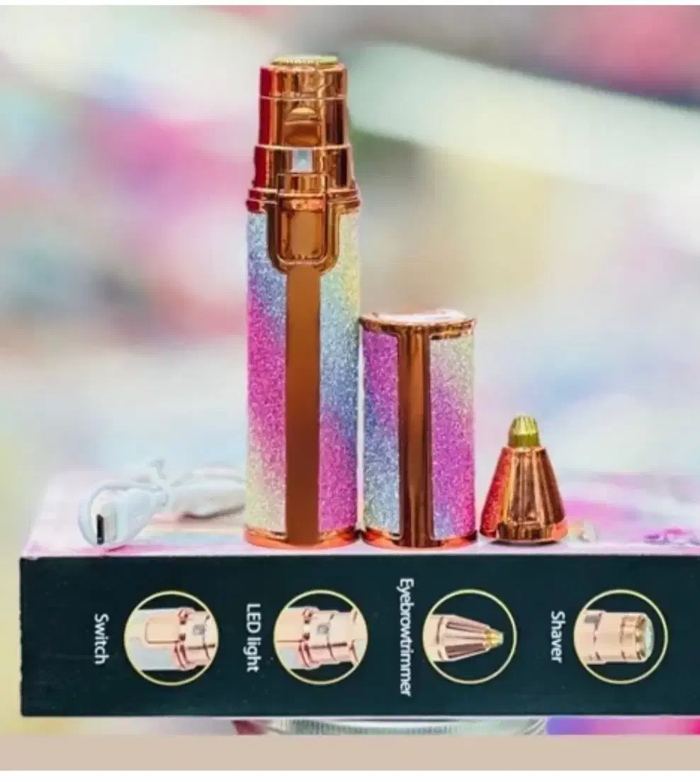 موزن دو کاره شارژی صورت و ابرو بلاولس مدل HX-203A|آرایشی، بهداشتی، درمانی|جوانرود, |دیوار