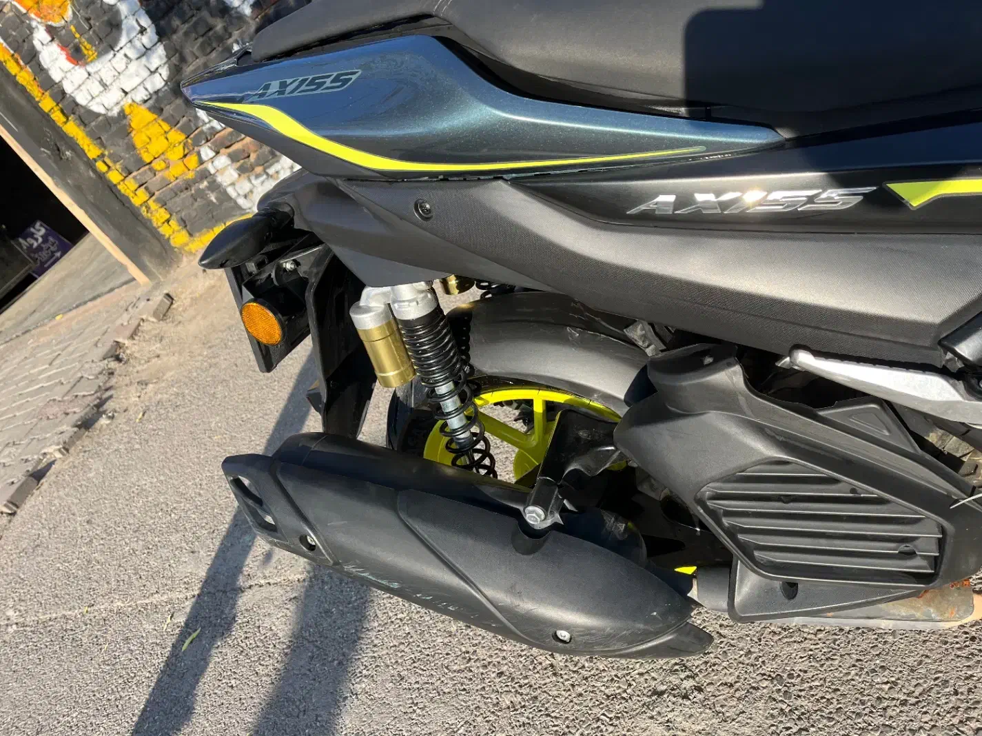 موتور آیروکس 155 مدل 1402 .|موتورسیکلت|گرگان, |دیوار