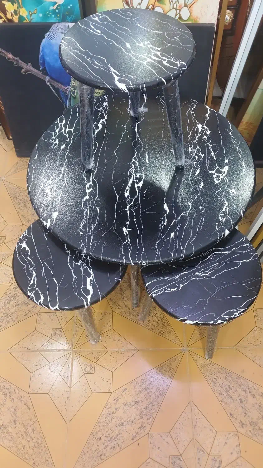 جشنواره جلومبلی و عسلی فلز و ام دی اف(گالری تک)|مبلمان خانگی و میز عسلی|مریوان, |دیوار