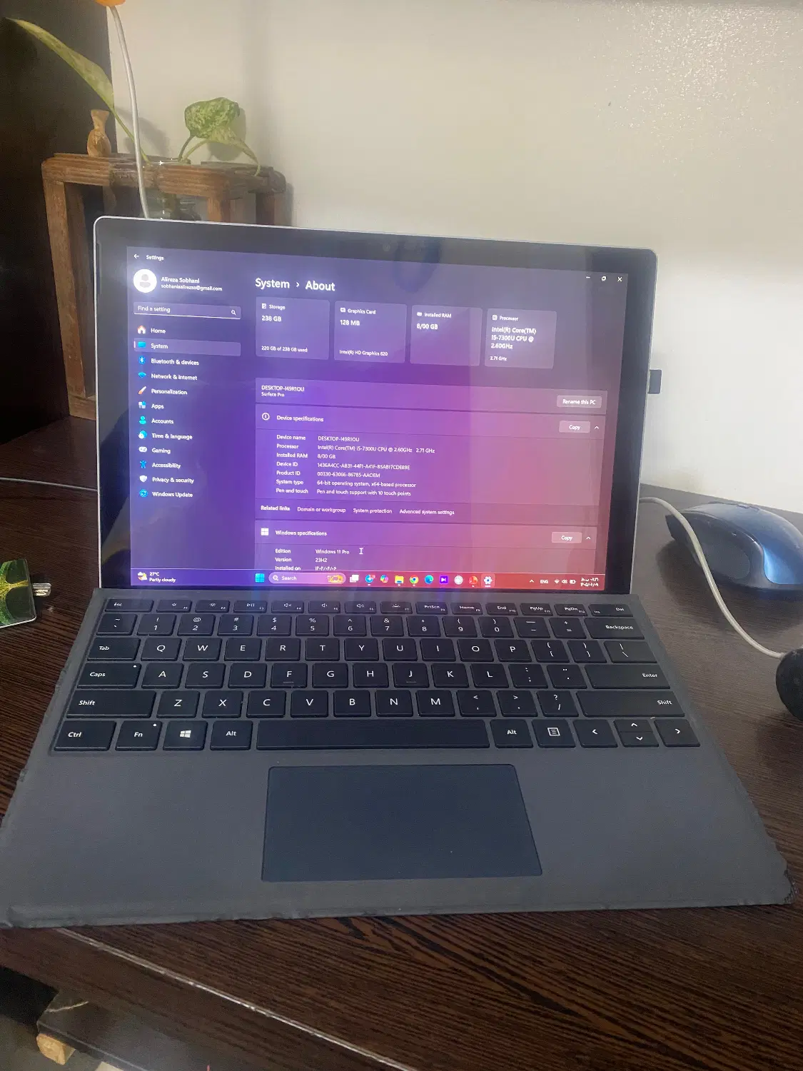 Surface 5 pro|رایانه همراه|رودهن, |دیوار