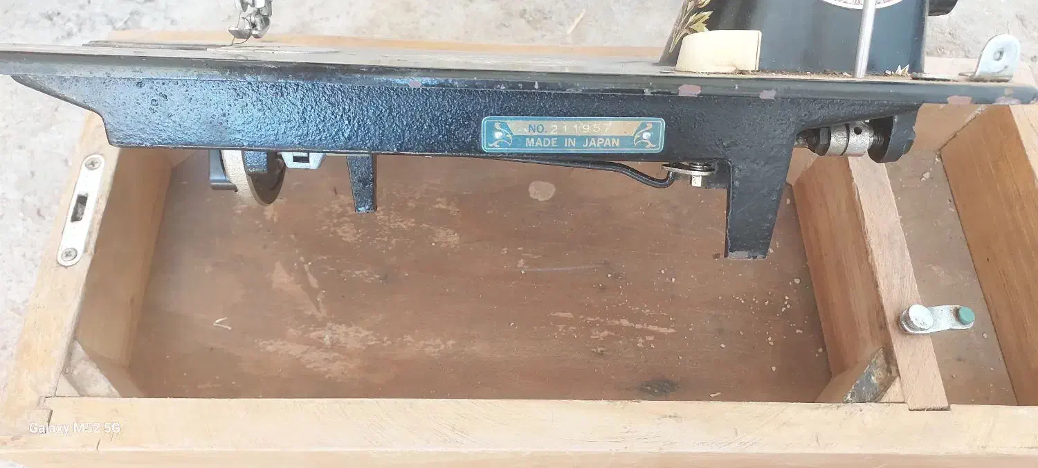 چرخ خیاطی قدیمی مریم ژاپنی اصل|چرخ خیاطی و ریسندگی|جرقویه, |دیوار