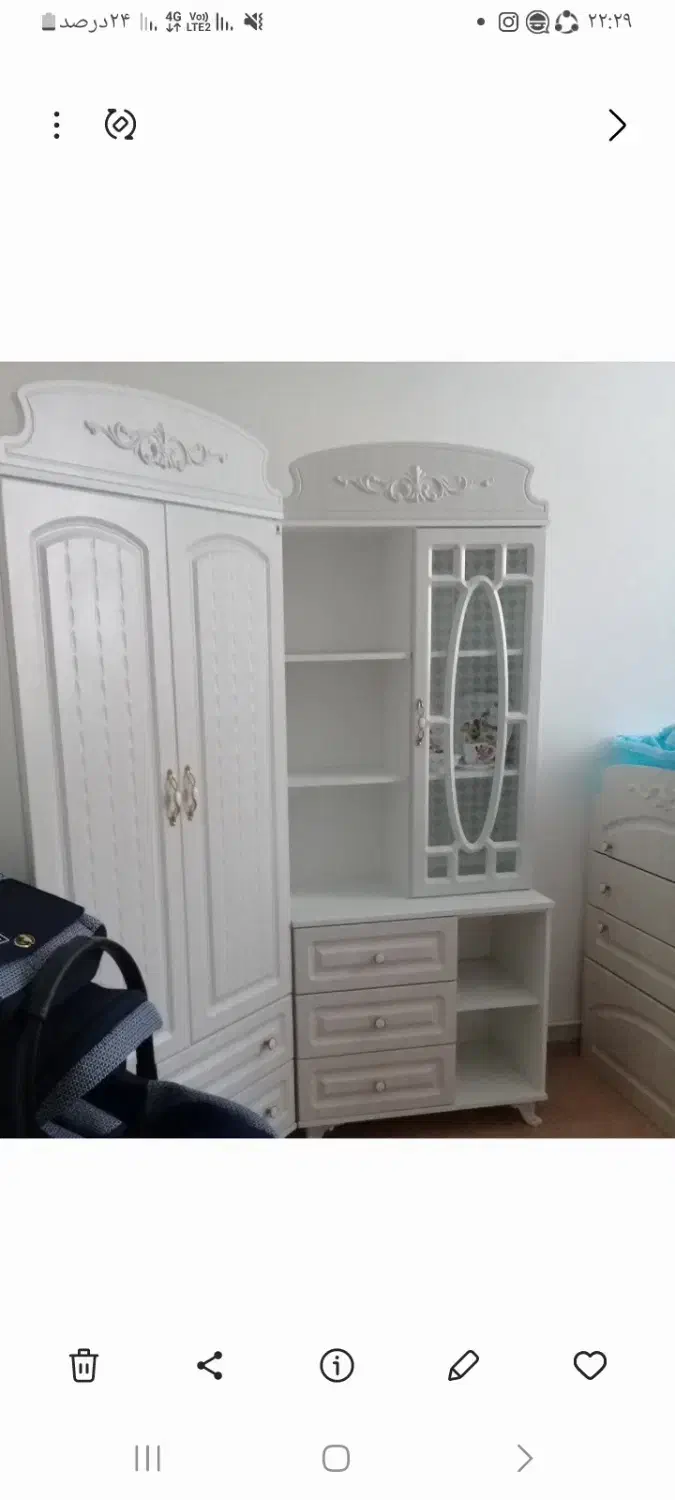 کمدولباس|جاکفشی، کمد، دراور|ماهدشت, |دیوار