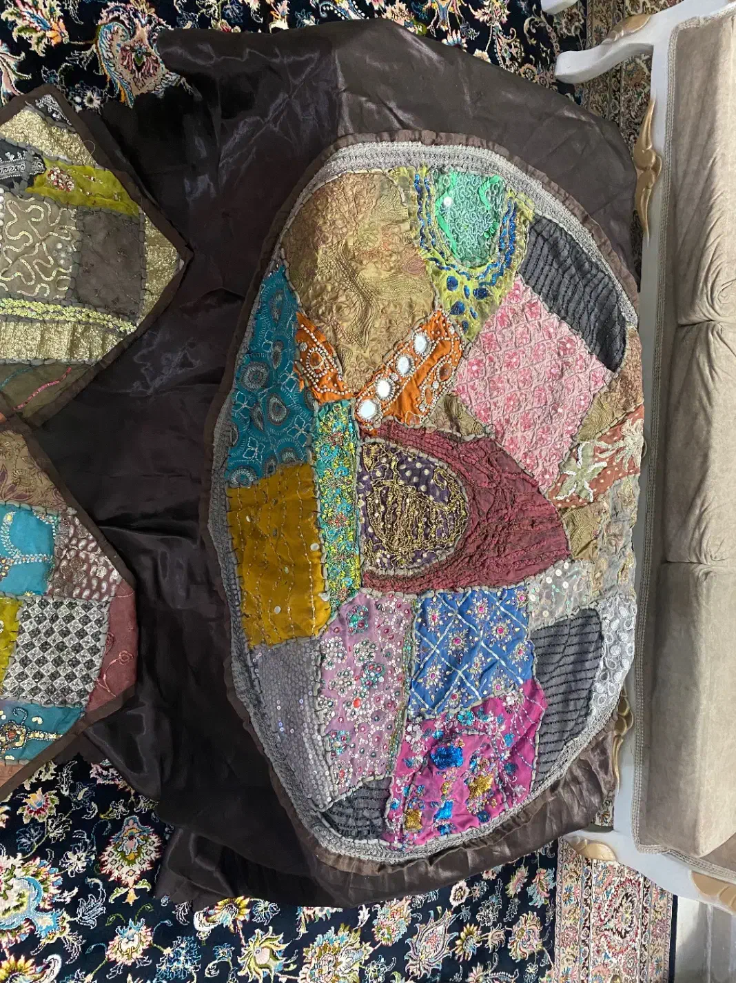 رومیزی و رو عسلی چهل تیکه|پرده، رانر، رومیزی|کهریزک, |دیوار