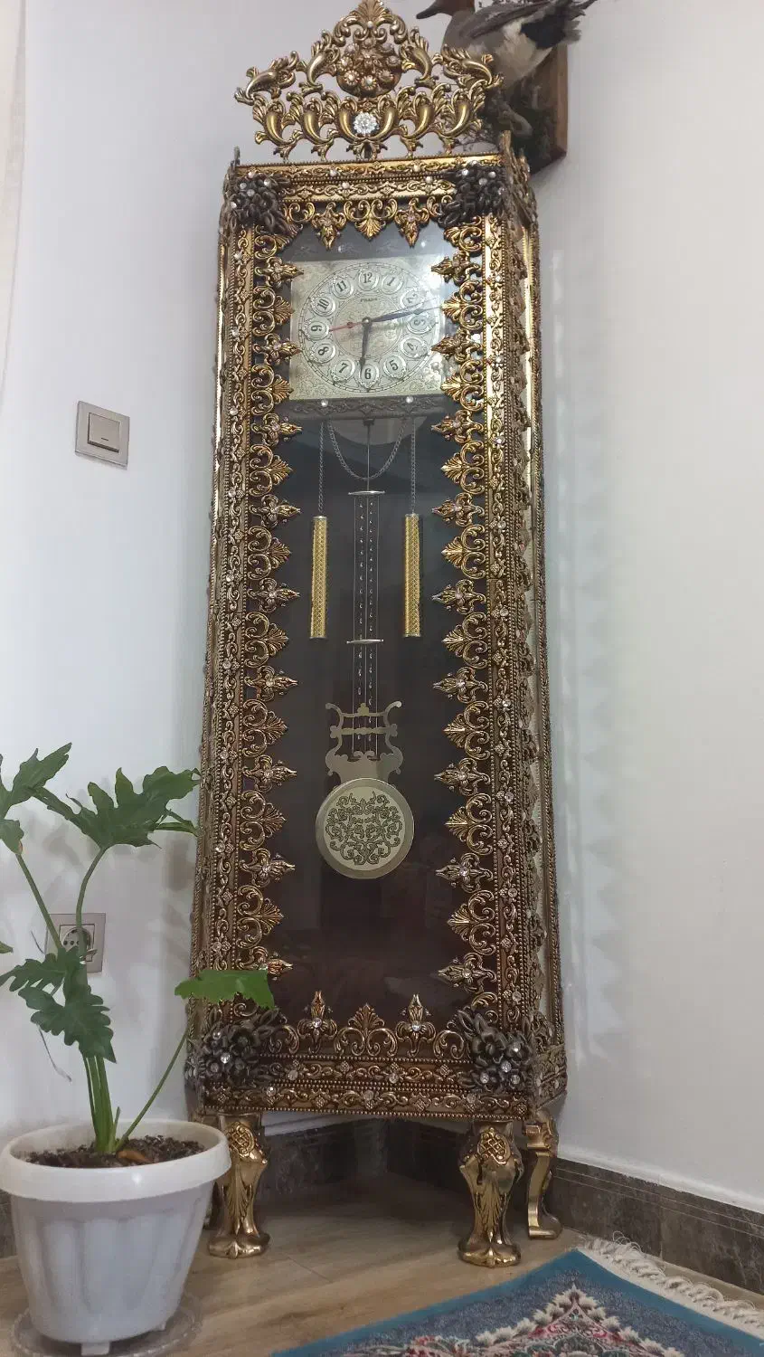 ساعت ایستاده سالم|ساعت دیواری و تزئینی|بابلسر, |دیوار